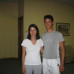 con Cristina Azuma
